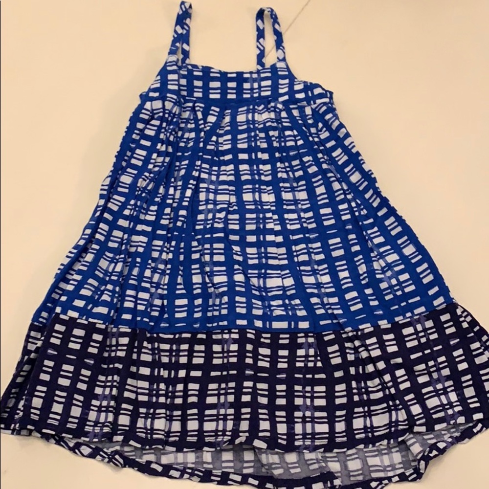 Blue sun dress
